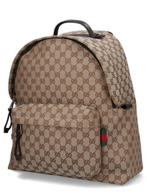 Gucci Men's Fabric Backpack Beige