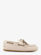 Miu Miu Women's Fabric Loafers White