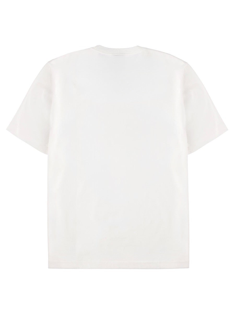 Ps By Paul Smith Men's Fabric Skull Shirt White