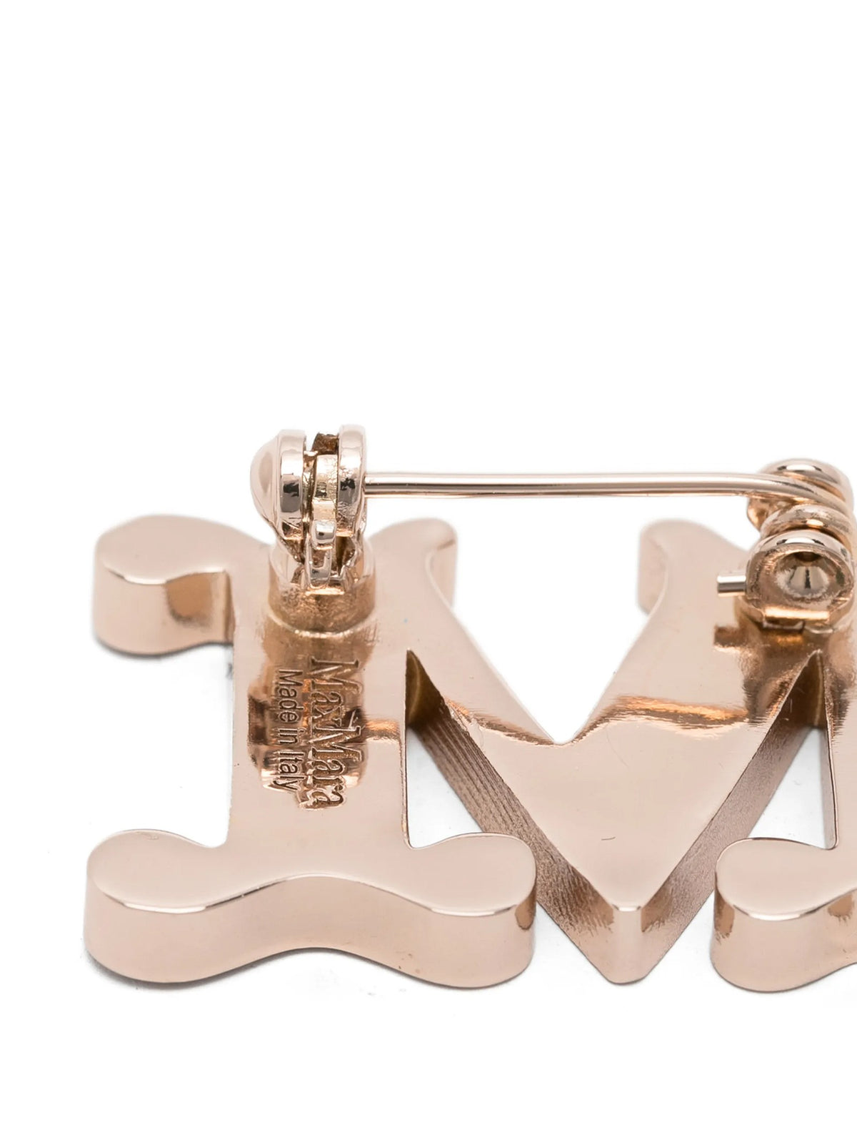 Max Mara Facella Brooch Gold