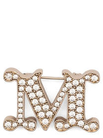 Max Mara Facella Brooch Gold