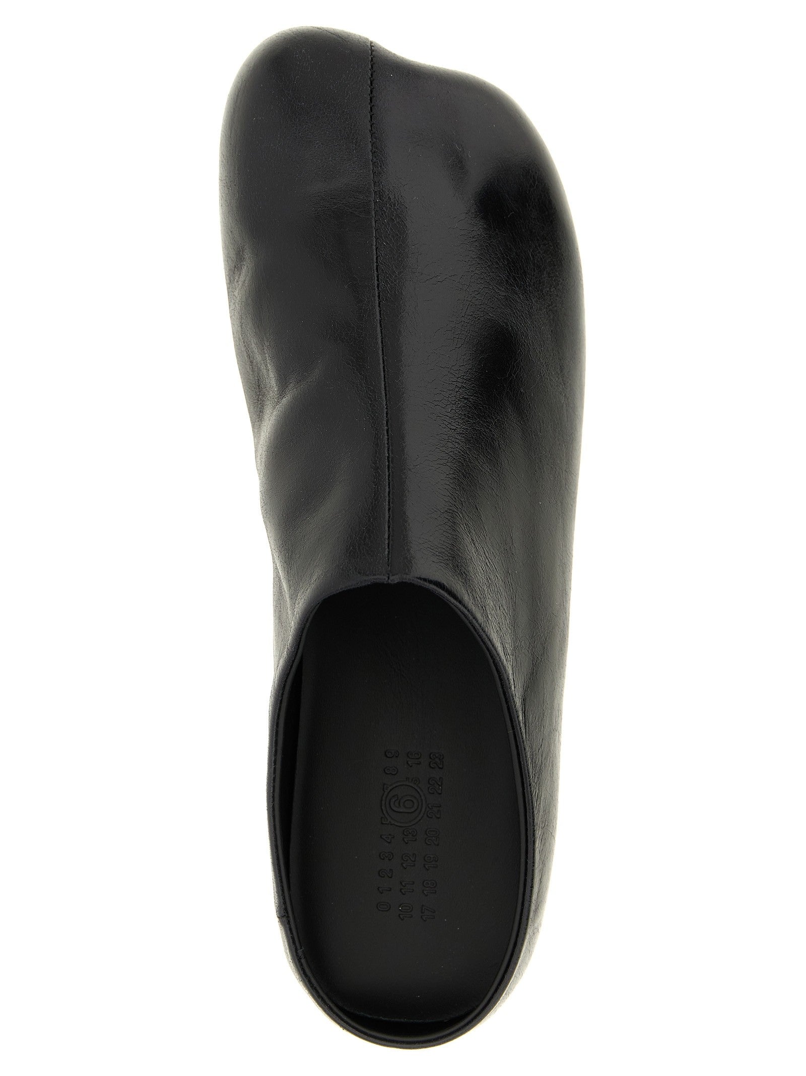 MM6 Maison Margiela Factory Sabots Black