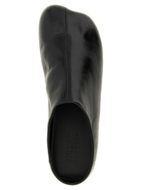 MM6 Maison Margiela Factory Sabots Black