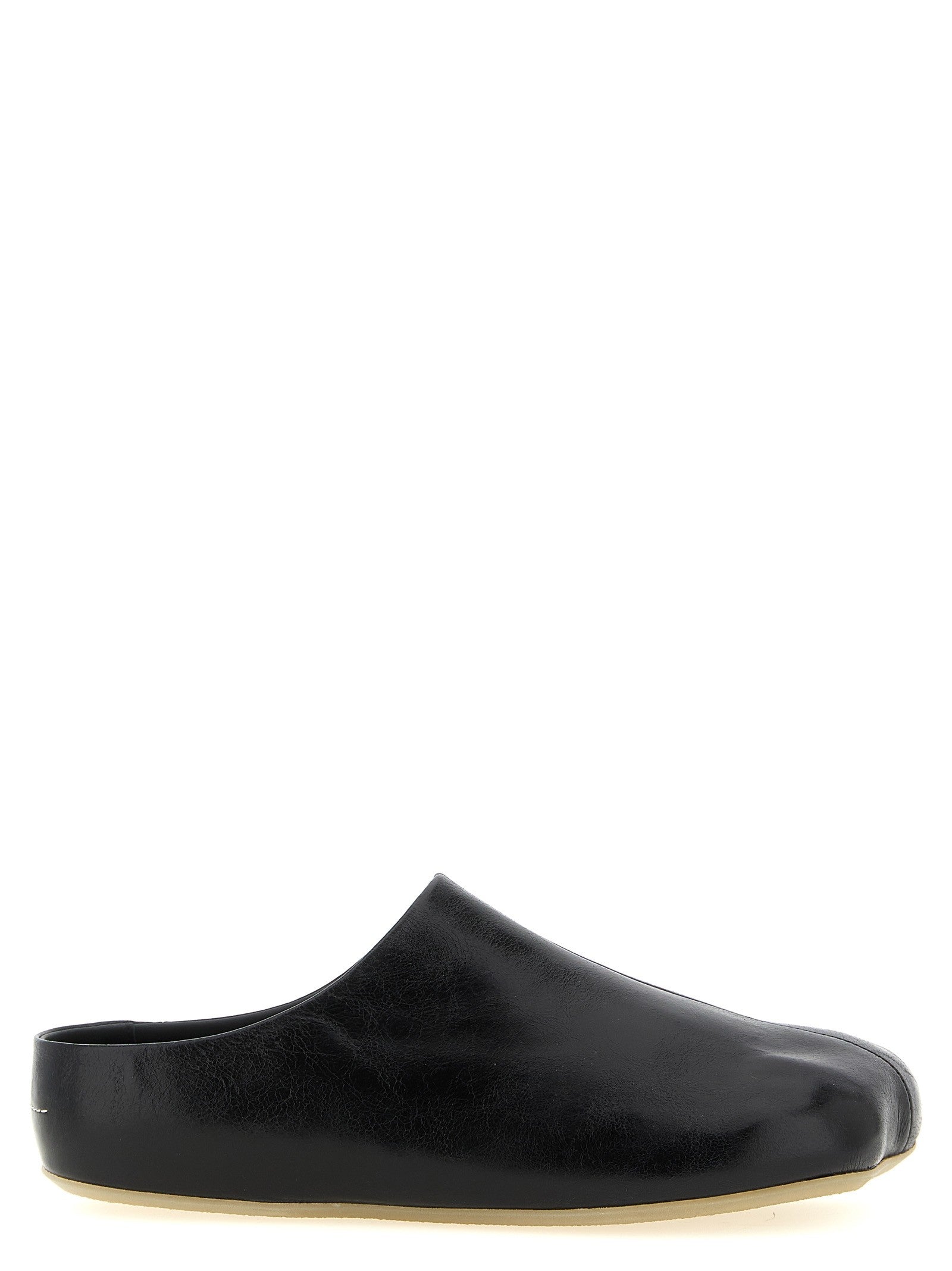 MM6 Maison Margiela Factory Sabots Black