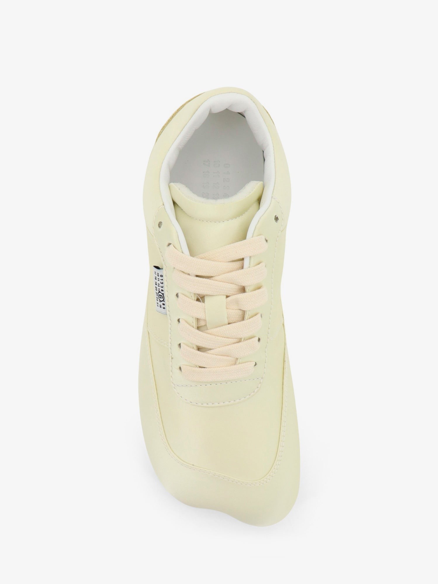 MM6 Maison Margiela Women's Factory Satin Sneakers White