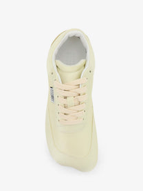 MM6 Maison Margiela Women's Factory Satin Sneakers White