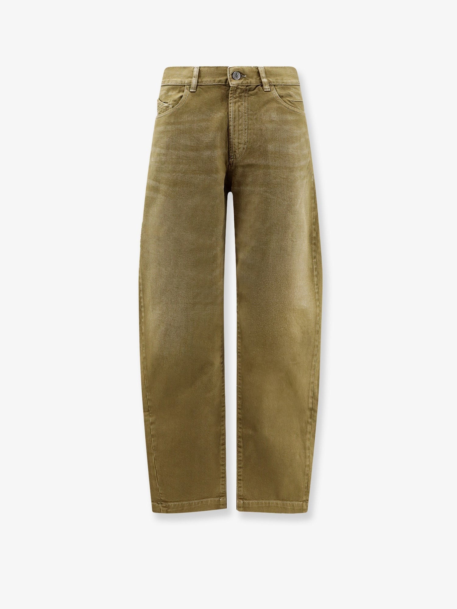 The Attico Women's Faded Effect Denim grrenbrush