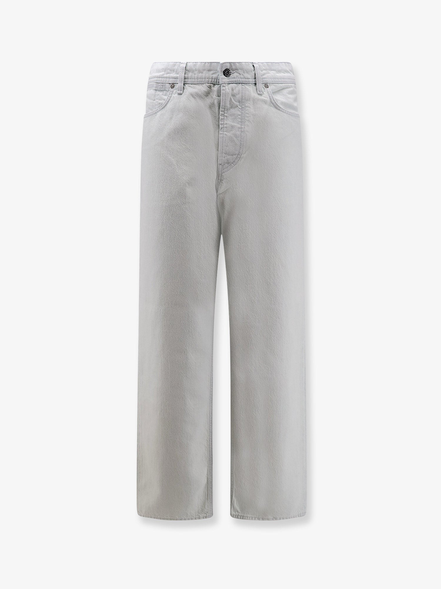 Stone Island Men's Faded Effect Jeans Blue