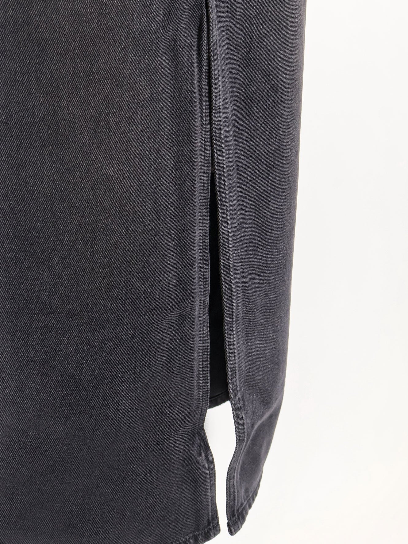 ISABEL MARANT Women's Faharia Black Denim Skirt Black