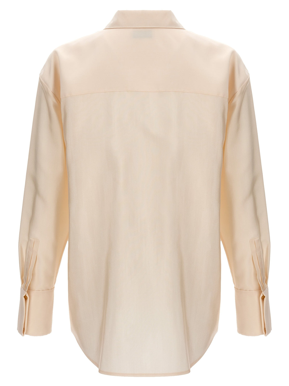 Saint Laurent Faille Shirt Beige