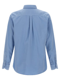 Tom Ford Faille Shirt Blue