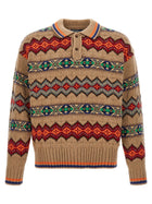 Polo Ralph Lauren Fair Isle Sweater Gold