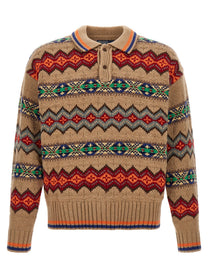 Polo Ralph Lauren Fair Isle Sweater Gold