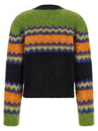 Ganni Fair Isle Sweater Gold, view 2