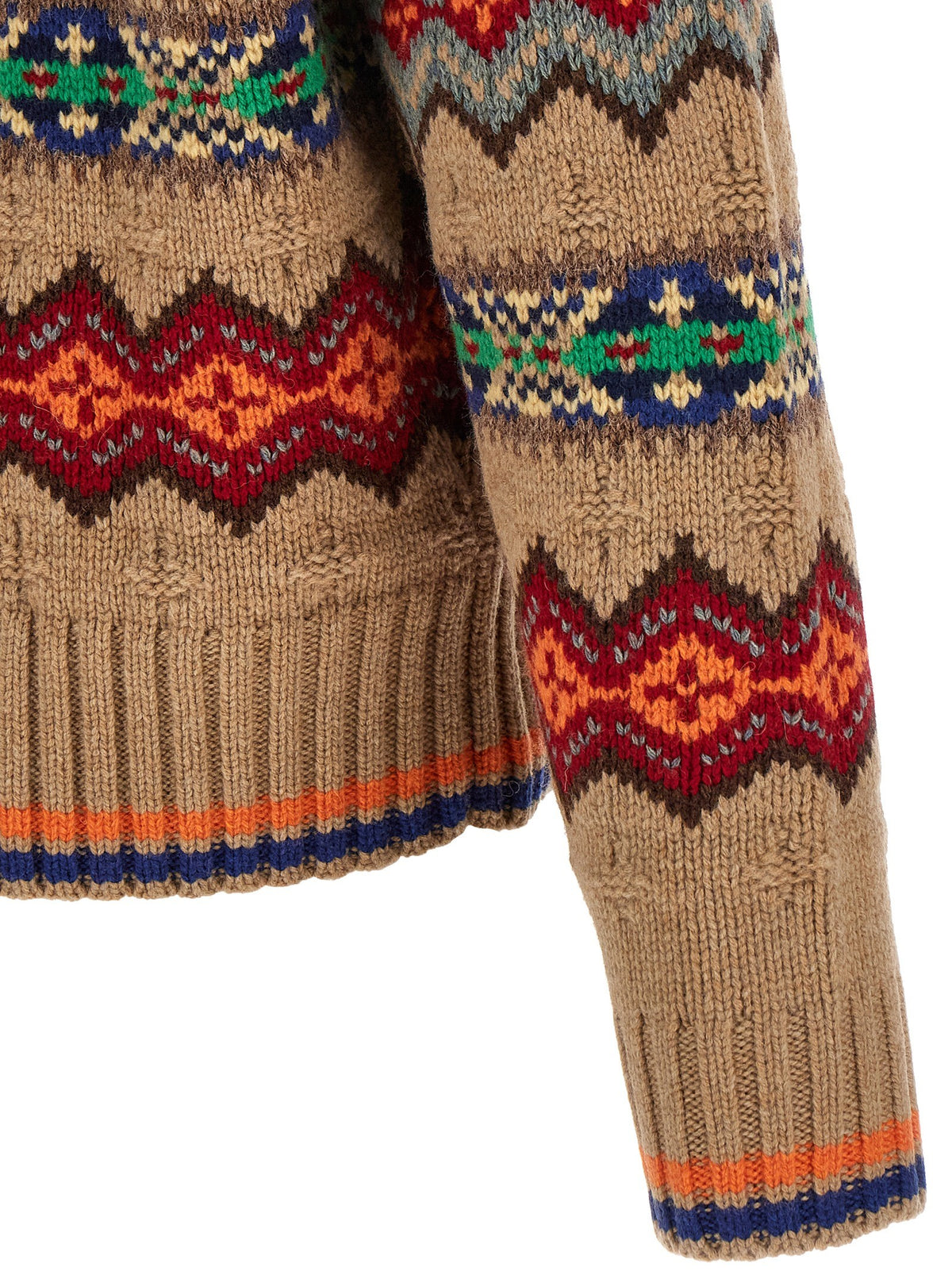 Polo Ralph Lauren Fair Isle Sweater Gold