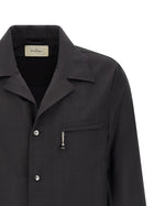 SECOND/LAYER Fairmont Safari Shirt Grey, view 3