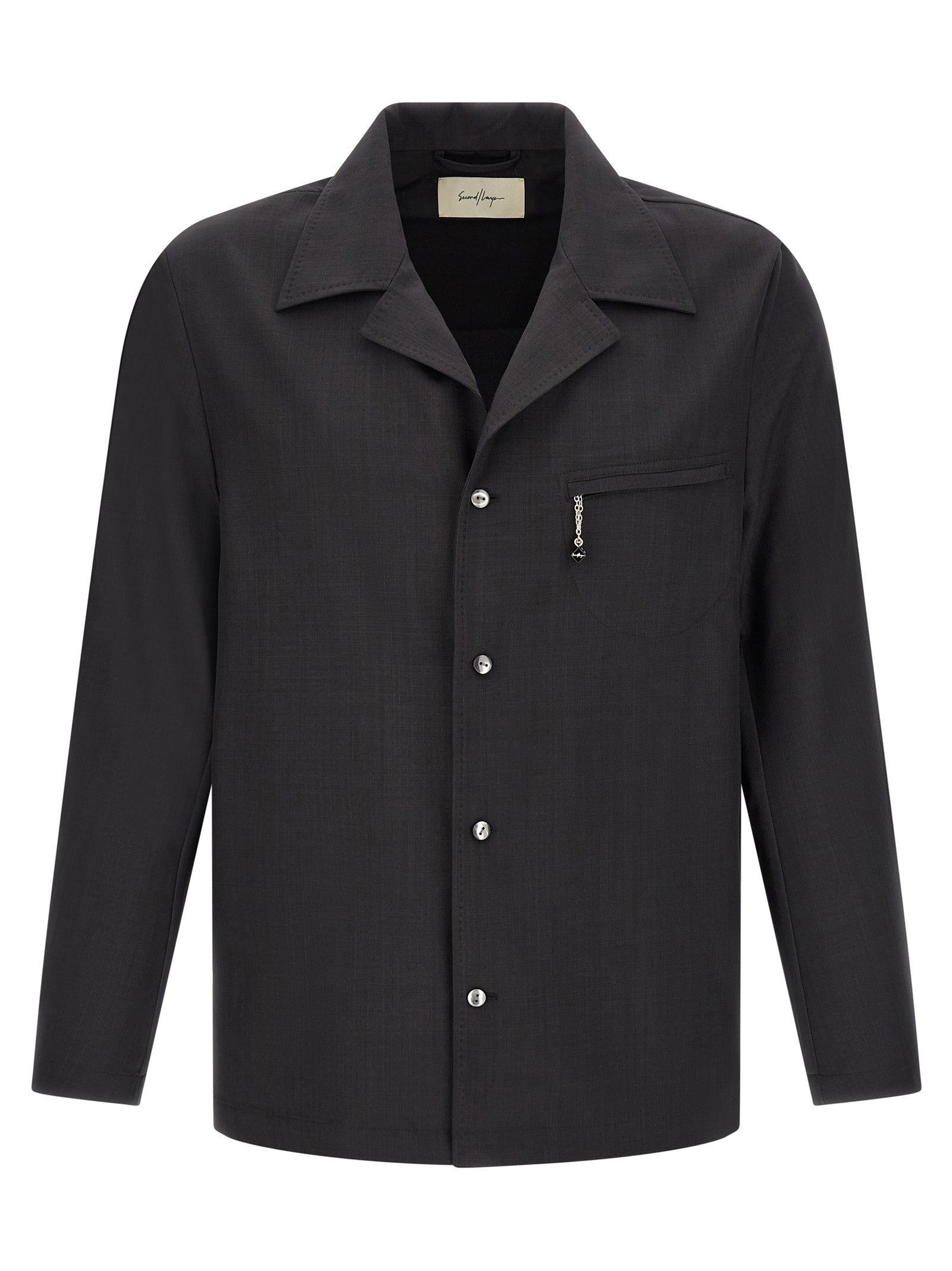 Second/Layer Fairmont Safari Shirt Grey