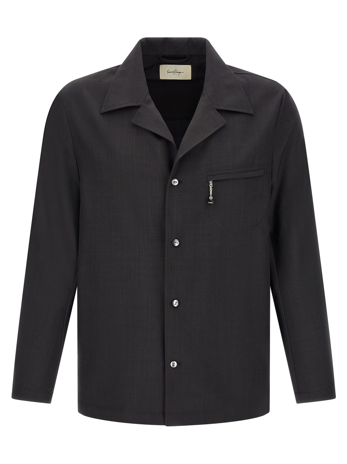 SECOND/LAYER Fairmont Safari Shirt Grey