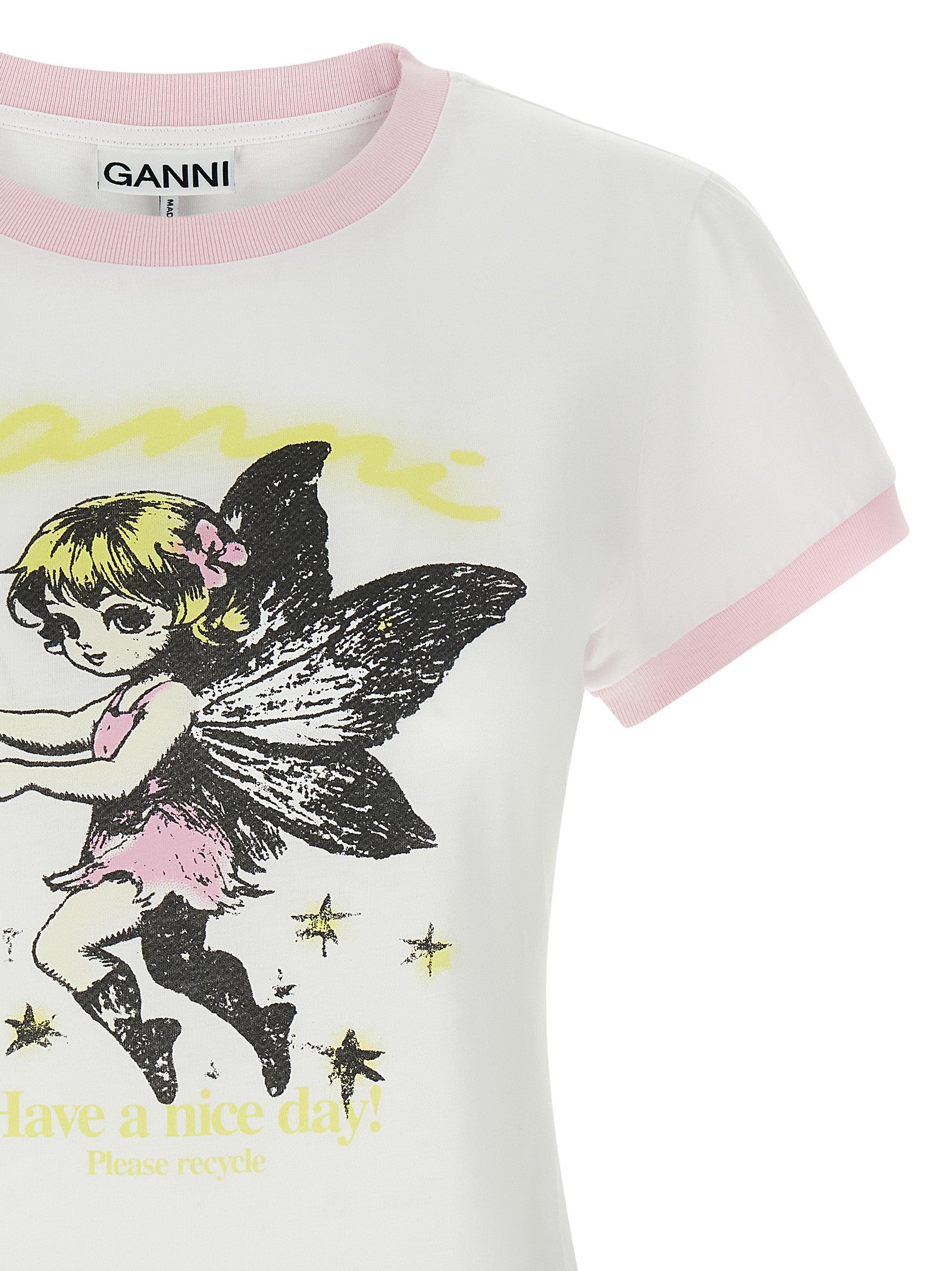 Ganni Fairy Shirt White
