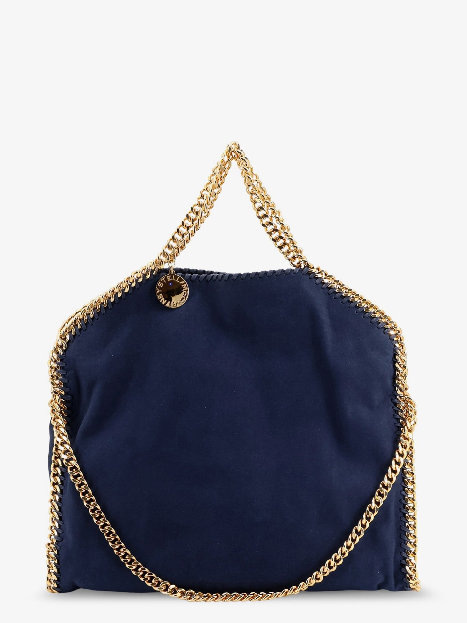Stella McCartney Women's Falabella Alter Suede Shoulder Bag Blue