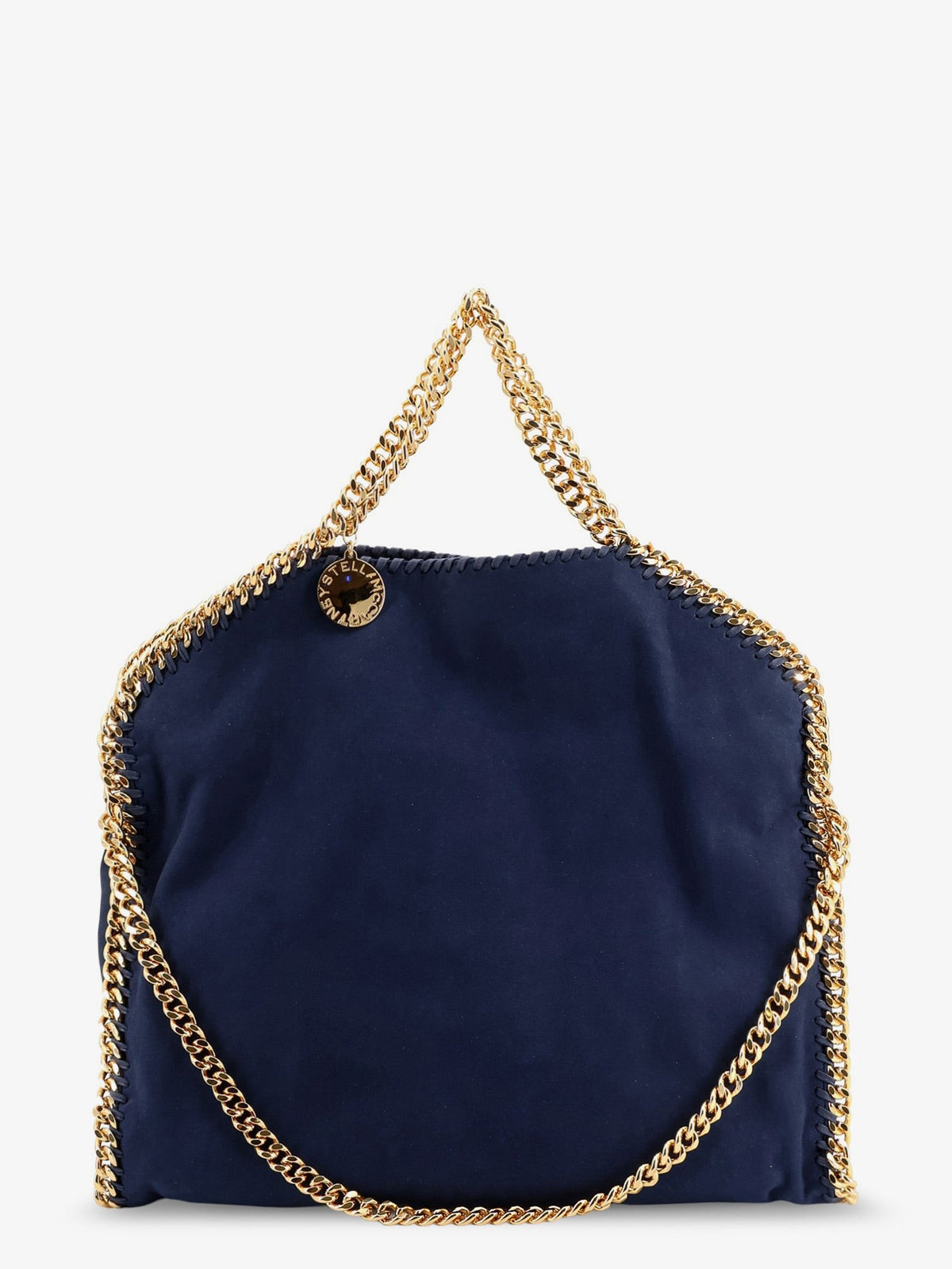 Stella McCartney Women's Falabella Alter Suede Shoulder Bag Blue