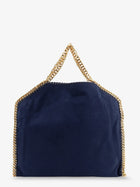Stella McCartney Women's Falabella Alter Suede Shoulder Bag Blue, view 2