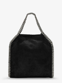 Stella McCartney Women's Falabella Eco Shaggy Deer Mini Crossbody Bag Black