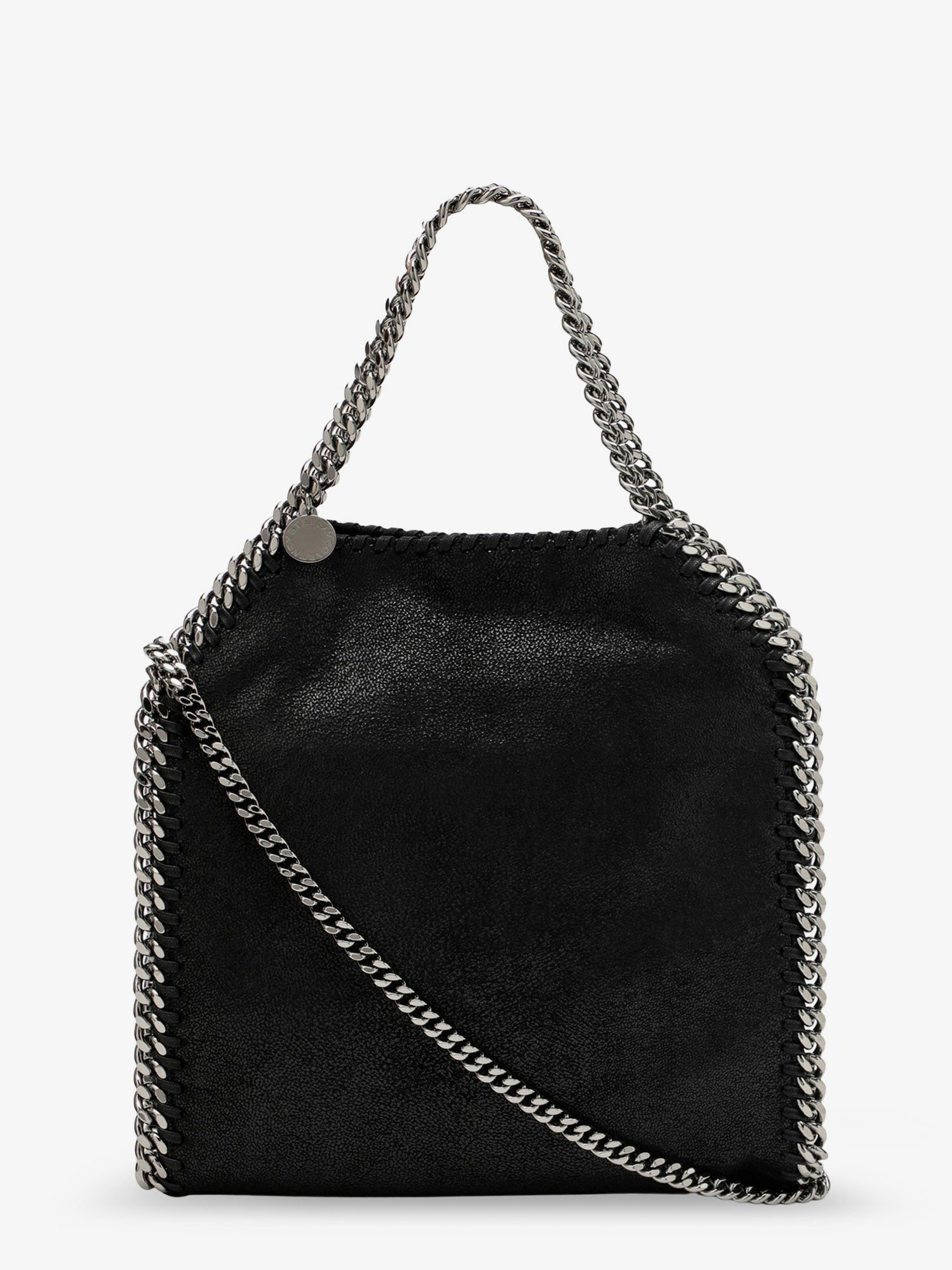 Stella McCartney Women's Falabella Eco Shaggy Deer Mini Crossbody Bag Black