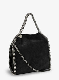 Stella McCartney Women's Falabella Eco Shaggy Deer Mini Crossbody Bag Black