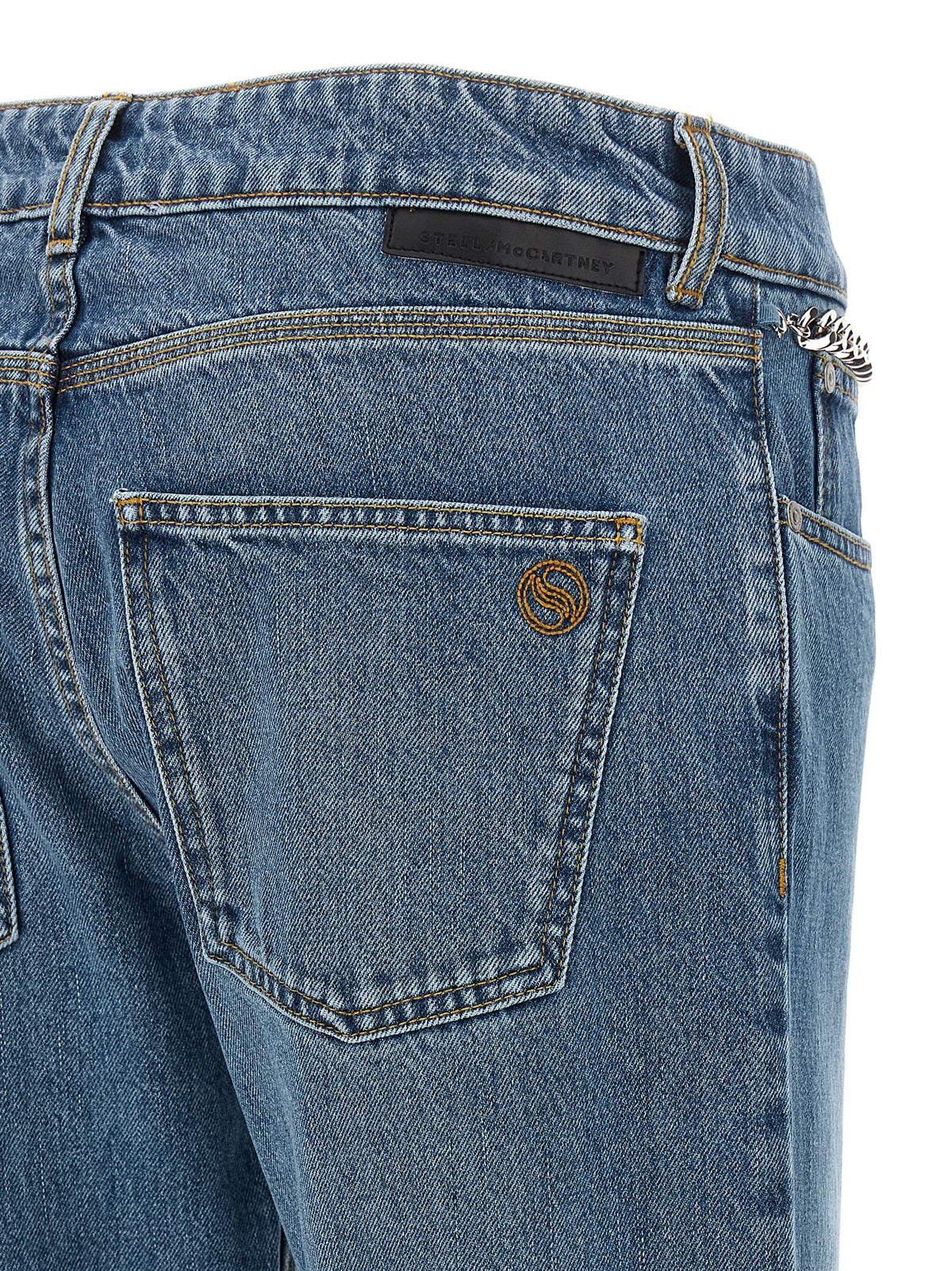 Stella McCartney Falabella Jeans Blue, view 4