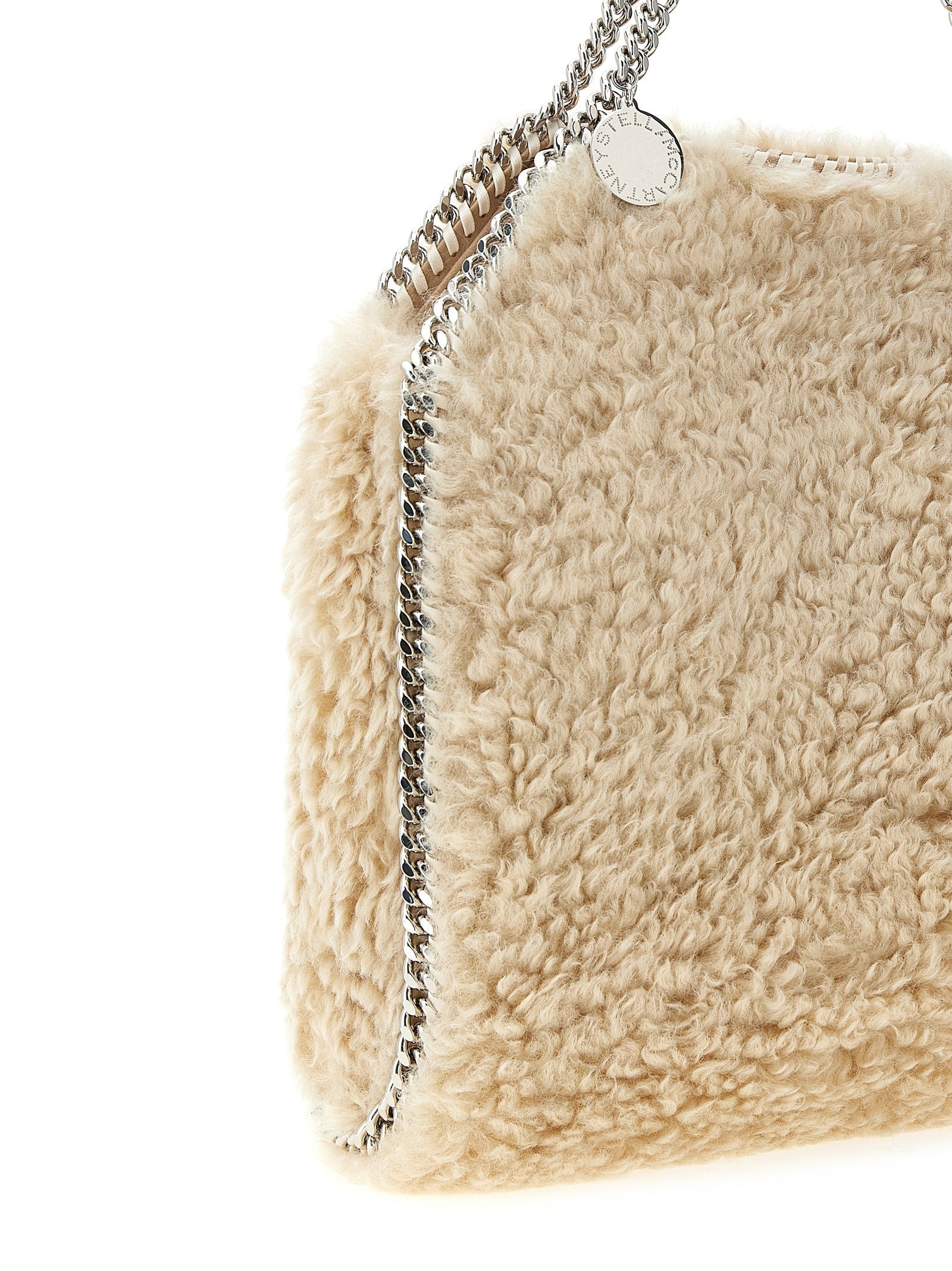 Stella McCartney Falabella Medium Shoulder Bag Beige