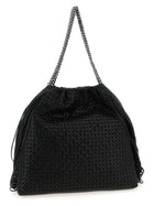 Stella McCartney Falabella Medium Shoulder Bag Black, view 2