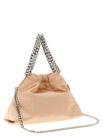 Stella McCartney Falabella Mini Drawstring Crossbody Bag Blue, view 2