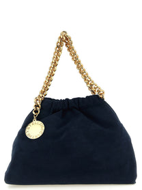 Stella McCartney Falabella Mini Drawstring Crossbody Bag Blue