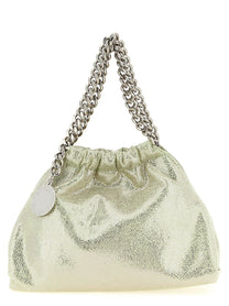 Stella McCartney Falabella Mini Drawstring Handbag Green