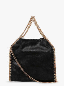 Stella McCartney Women's Falabella Mini Shaggy Deer Crossbody Bag Black