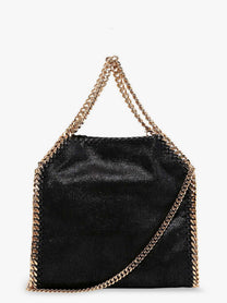 Stella McCartney Women's Falabella Mini Shaggy Deer Crossbody Bag Black