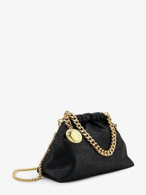 Stella McCartney Women's Falabella Mini Shaggy Deer Crossbody Black