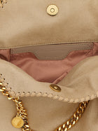 Stella McCartney Falabella Mini Shoulder Bag Beige, view 4