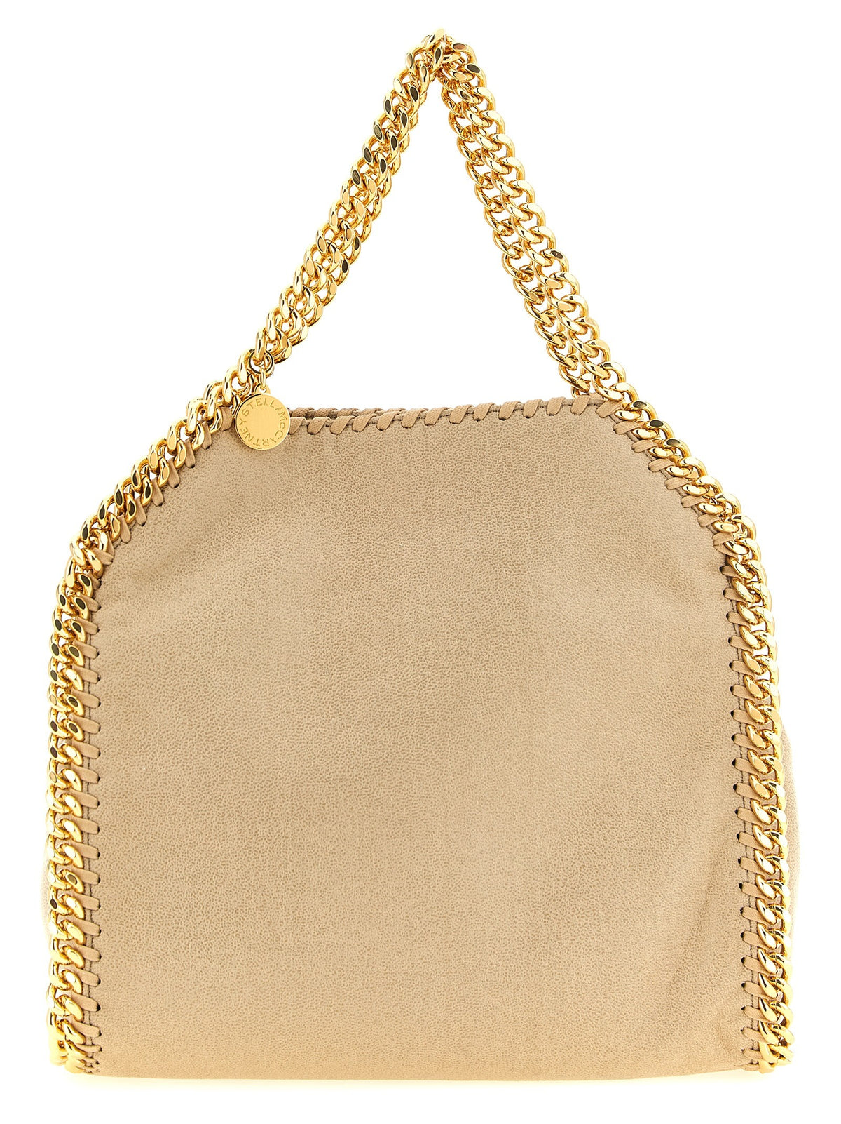 Stella McCartney Falabella Mini Shoulder Bag Beige