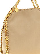 Stella McCartney Falabella Mini Shoulder Bag Beige, view 3