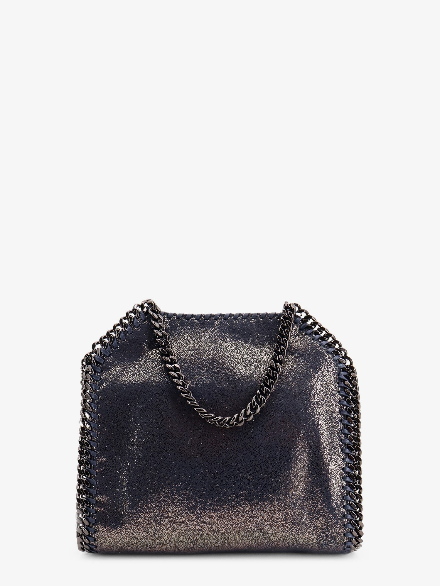 Stella McCartney Women's Falabella Mini Vegan Faux Leather Crossbody Bag Blue