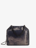 Stella McCartney Women's Falabella Mini Vegan Faux Leather Crossbody Bag Blue