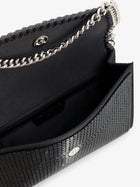 Stella McCartney Women's Falabella Sequin Crossbody Bag Black
