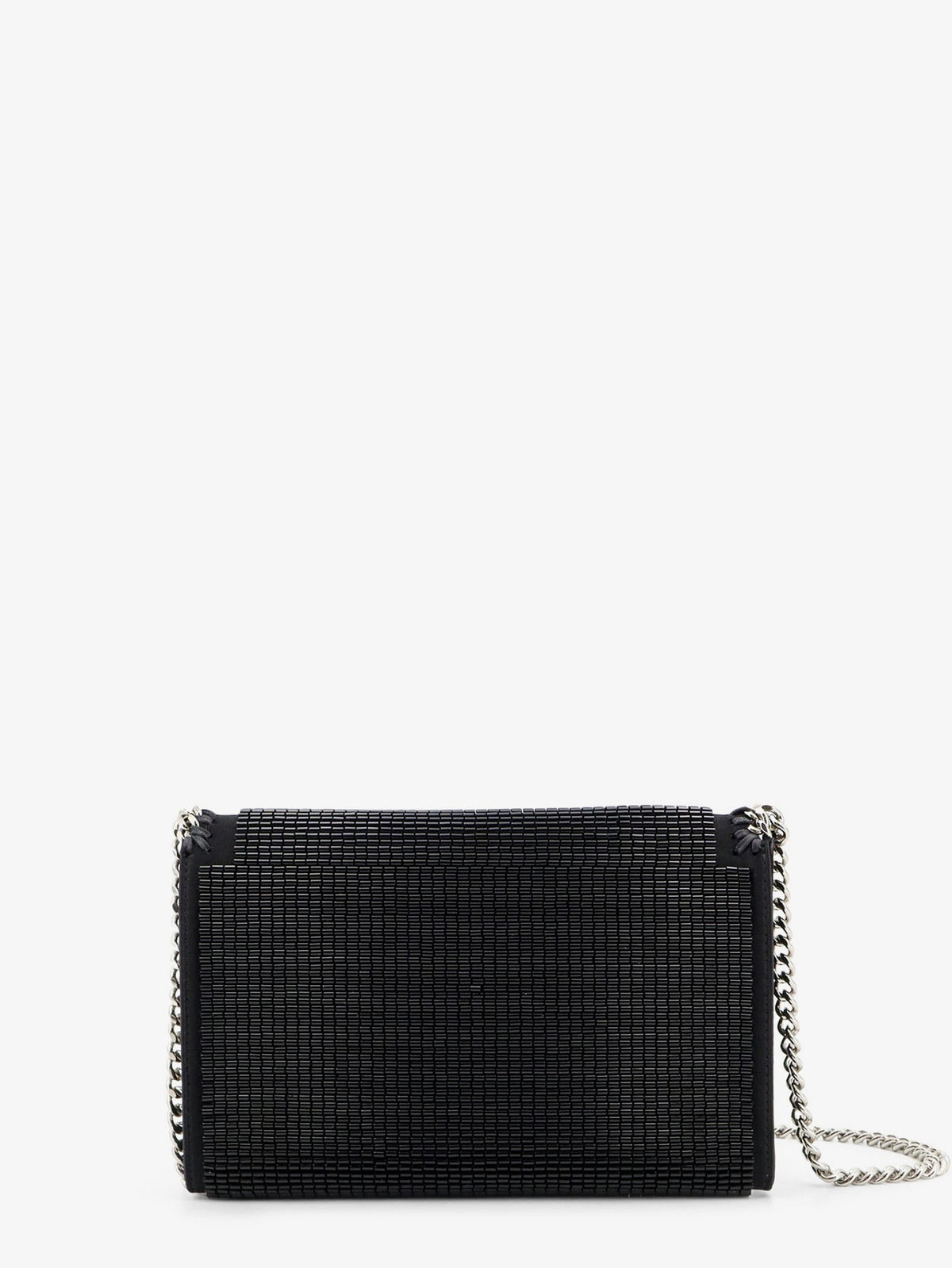 Stella McCartney Women's Falabella Sequin Crossbody Bag Black
