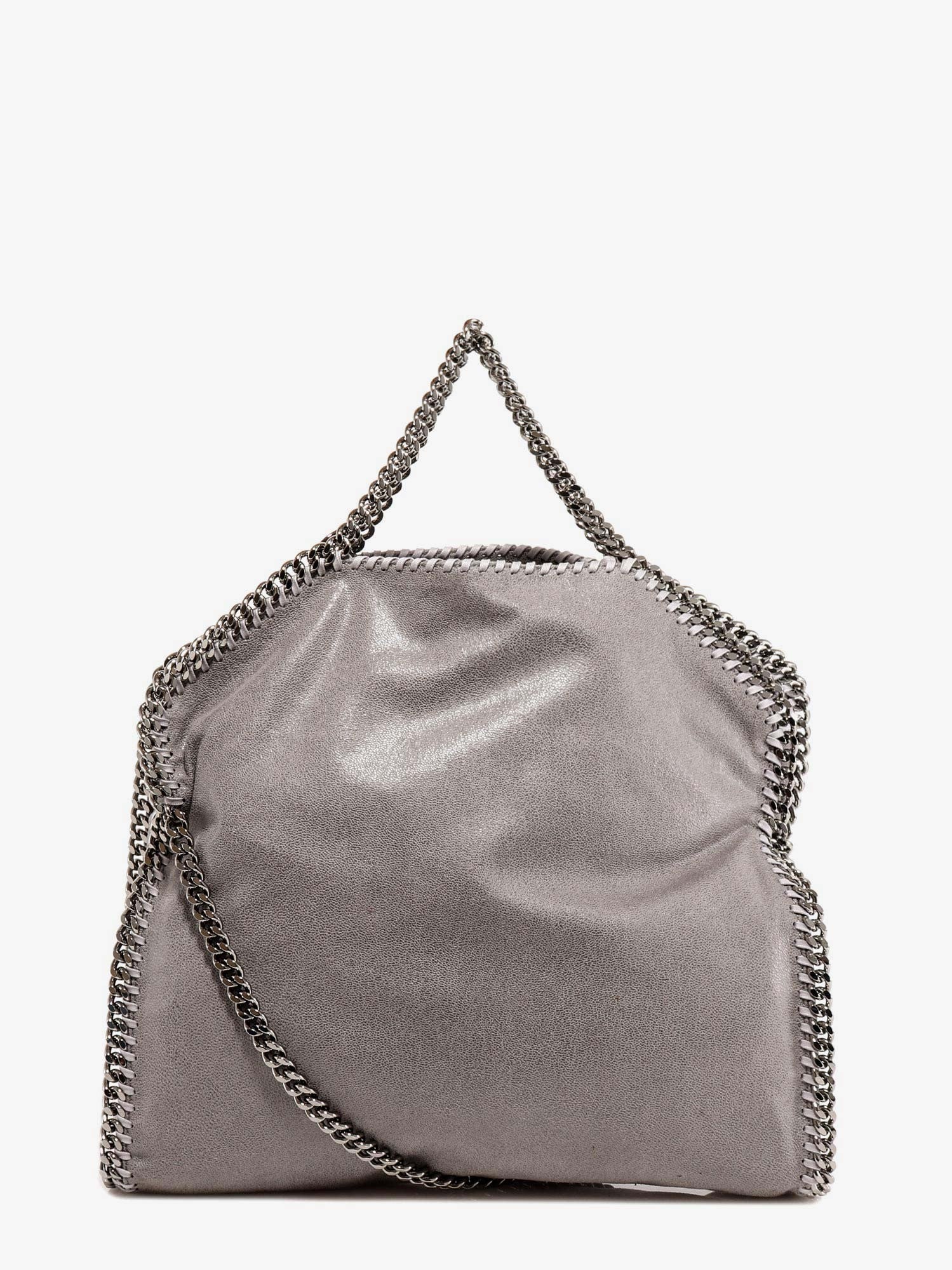 Stella McCartney Women's Falabella Shaggy Deer Crossbody Bag Grey
