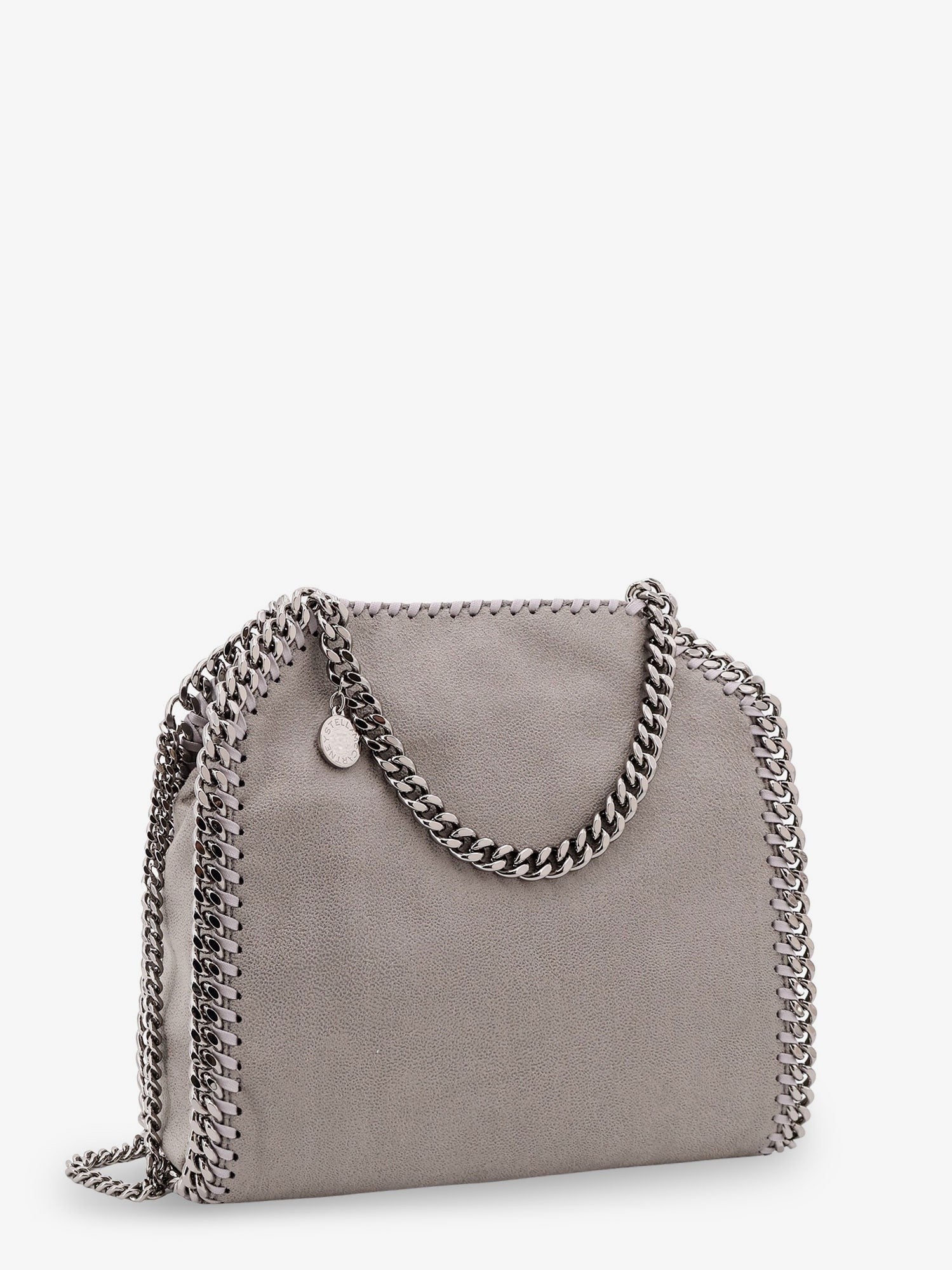 Stella McCartney Women's Falabella Shaggy Deer Crossbody Bag Grey