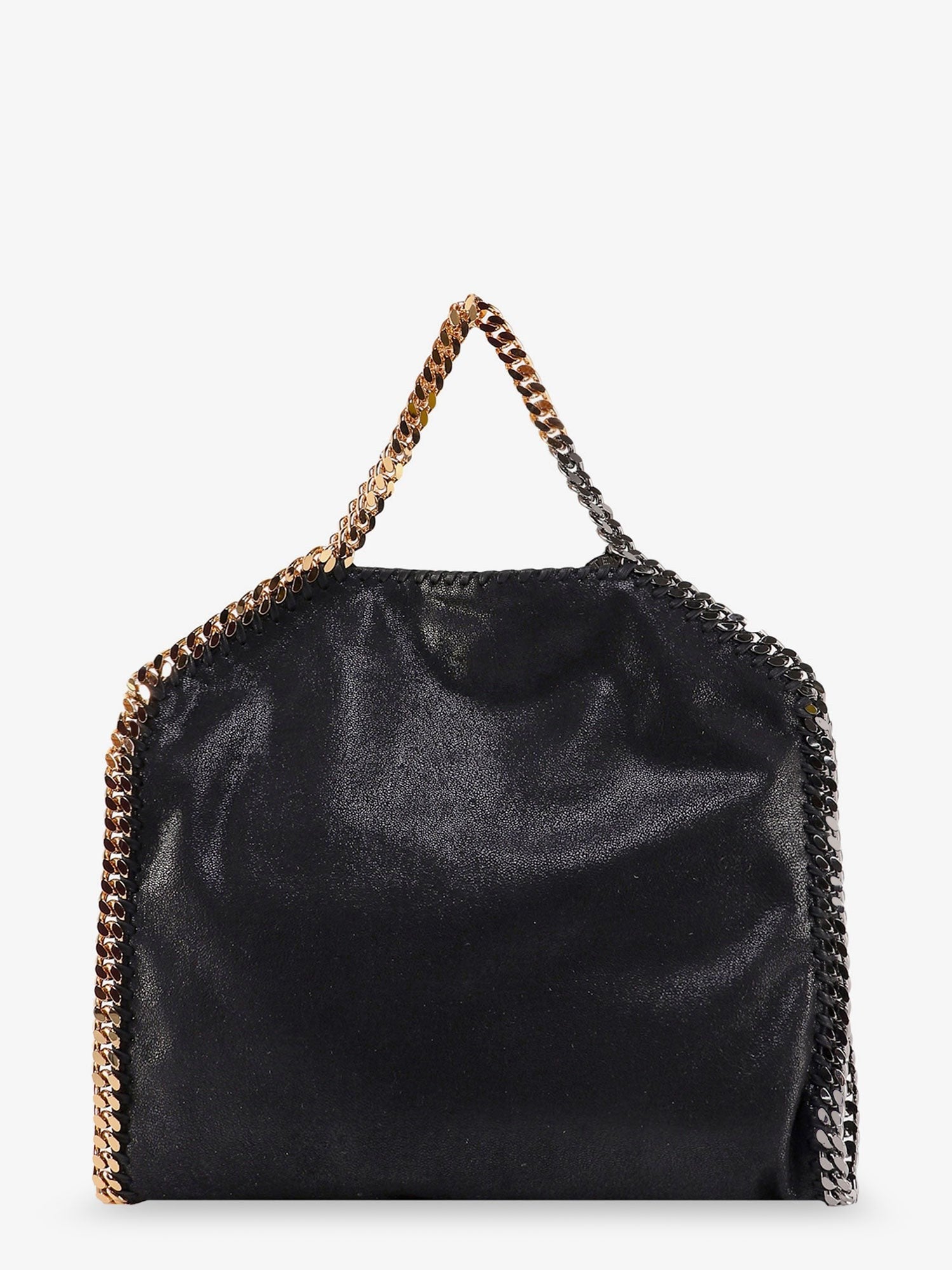 Stella McCartney Women's Falabella Shaggy Deer Shoulder Bag Black