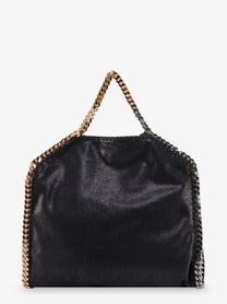 Stella McCartney Women's Falabella Shaggy Deer Shoulder Bag Black