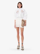 Stella McCartney Women's Falabella Shaggy Deer Shoulder Bag White, view 2